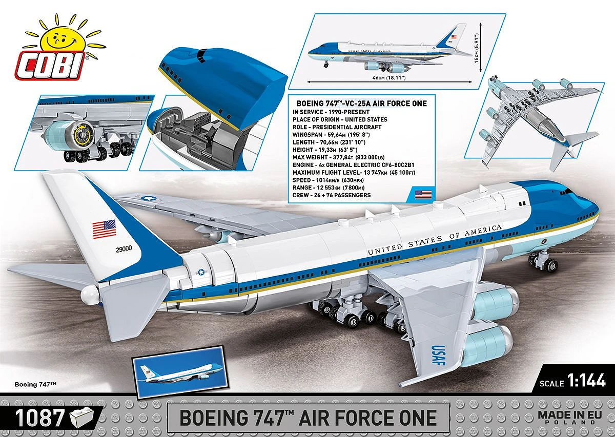 26610-Boeing 747 Air Force One 26610-Boeing 747 Air Force One